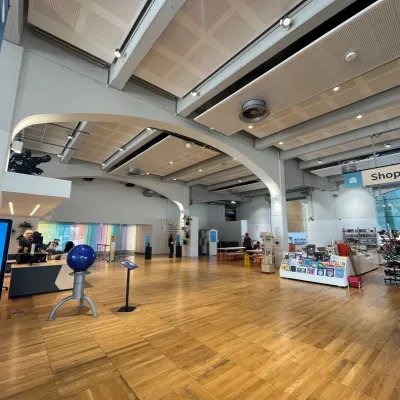 Our newly improved welcome lobby