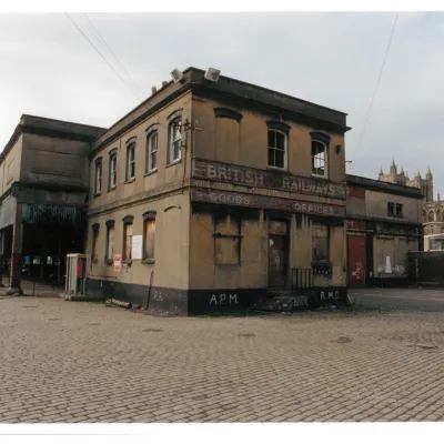 The original Great Western building before refurbishment. 1990. 